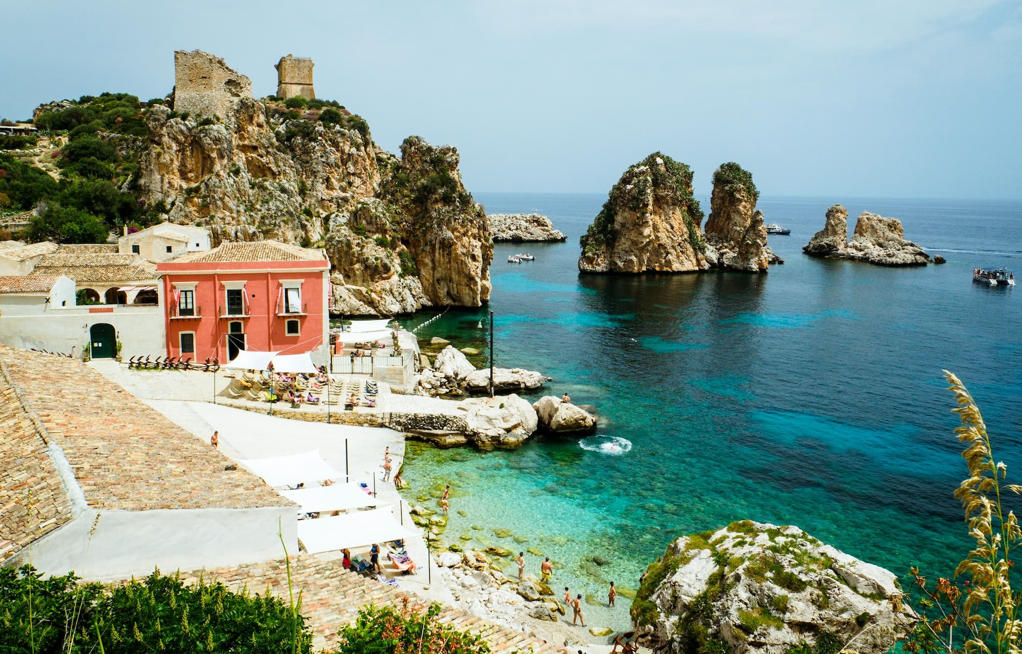 Lyxhotell i Sicilien