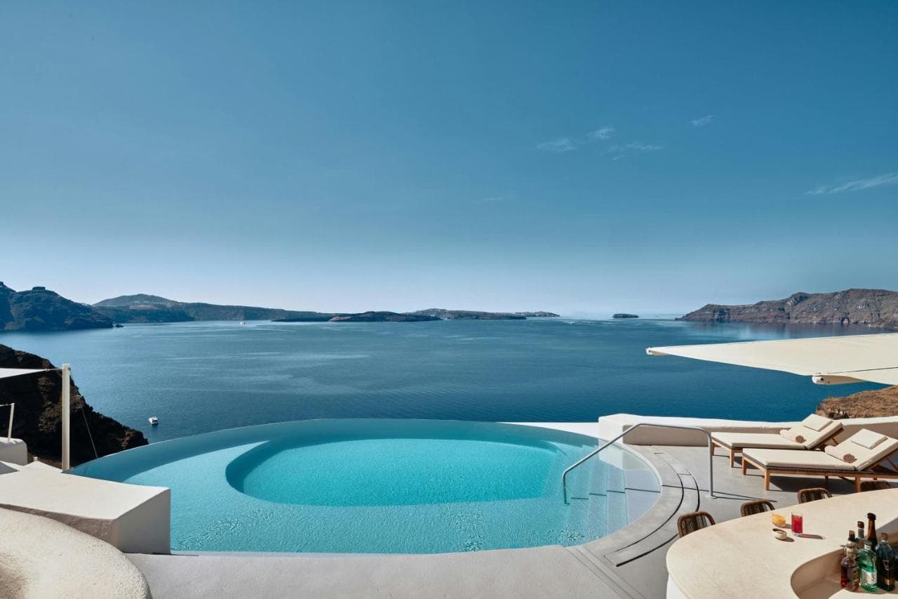 Mystique, a Luxury Collection Hotel, Santorini main view